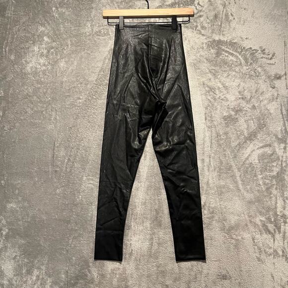 Commando Sz Small Perfect Control Faux Leather‎ Leggings Women's - Picture 3 of 4